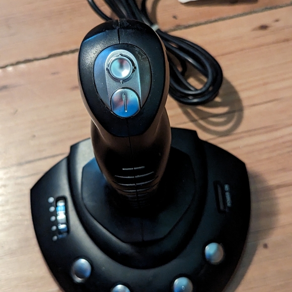 InterAct Raider Pro Digital Multi-Platform Wired Flight Joystick 15 Pin SV251 - Picture 7 of 7